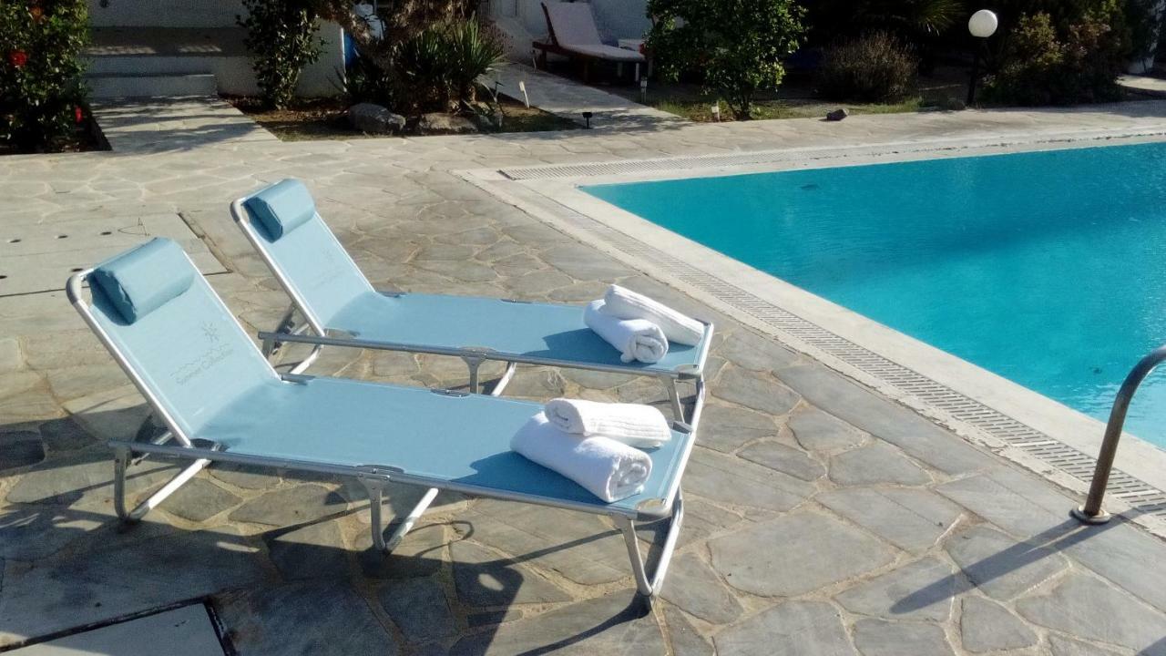 Mykonian Aroma House Apartment ออร์นอส ภายนอก รูปภาพ